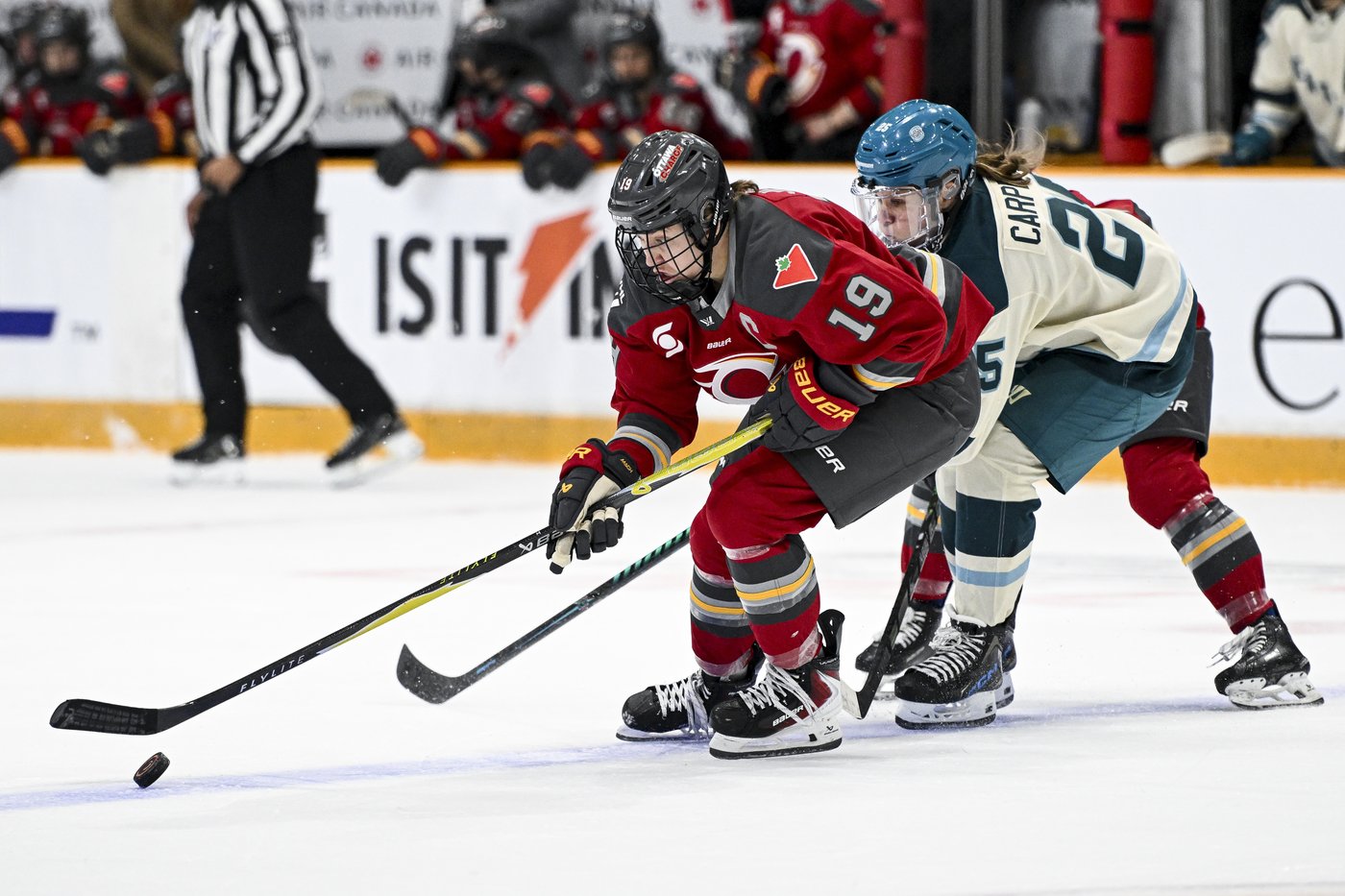 PWHL's Ottawa Charge set out on crucial road trip after win over Seattle Torrent | iNFOnews.ca PWHL's Ottawa Charge set out on crucial road trip after win over Seattle Torrent | iNFOnews.ca