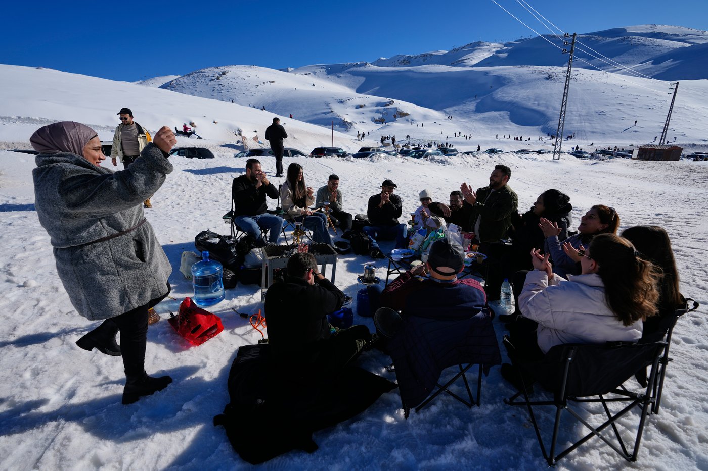 Photos show people in Lebanon enjoying winter weather on the slopes | iNFOnews.ca