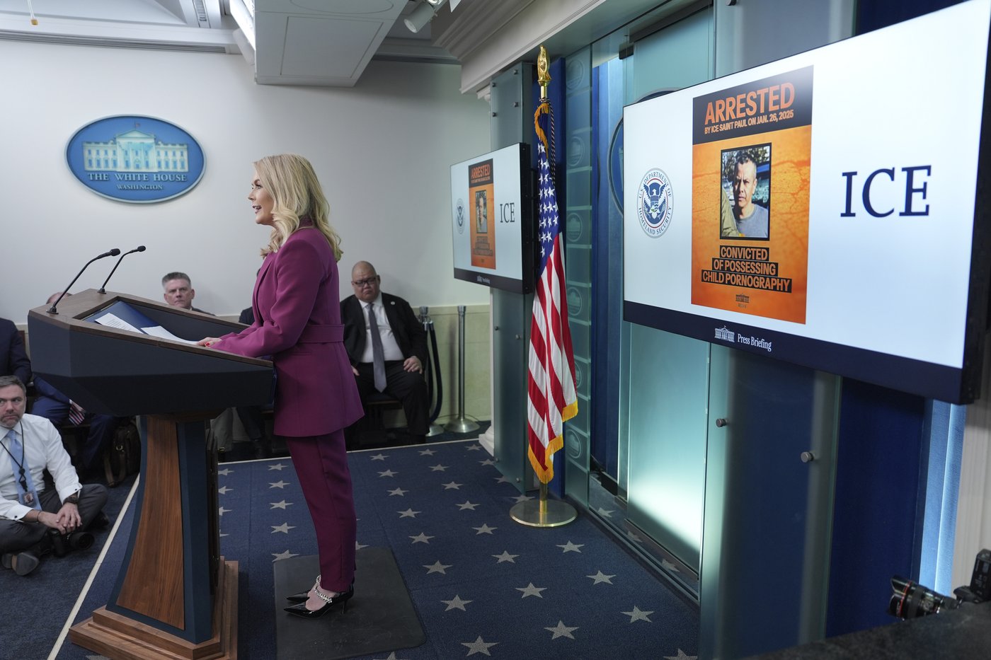 Karoline Leavitt, the youngest White House press secretary, makes her debut in the briefing room | iNFOnews.ca Karoline Leavitt, the youngest White House press secretary, makes her debut in the briefing room | iNFOnews.ca