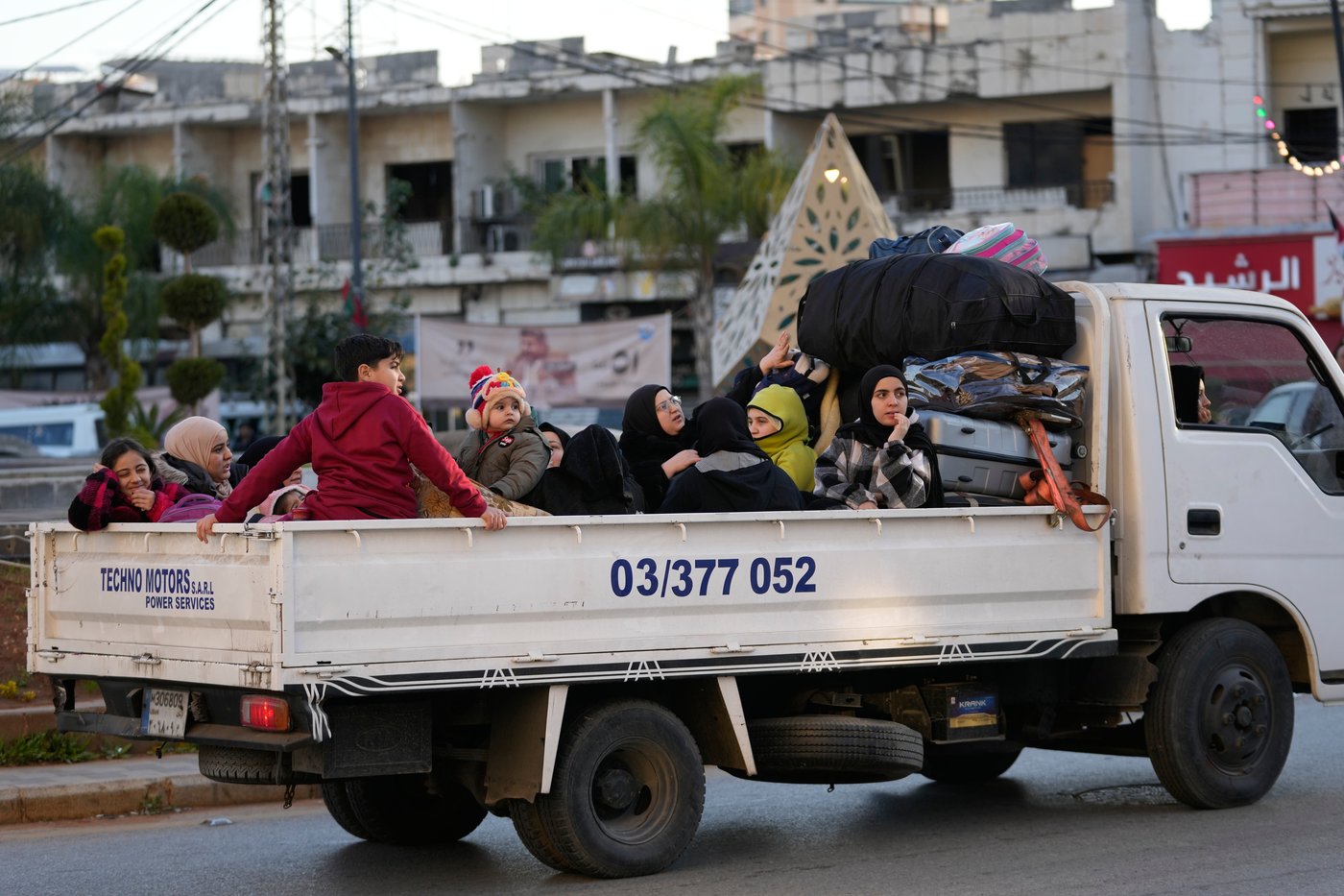 Photos show Lebanese people fleeing and buildings wrecked after Israeli strikes | iNFOnews.ca