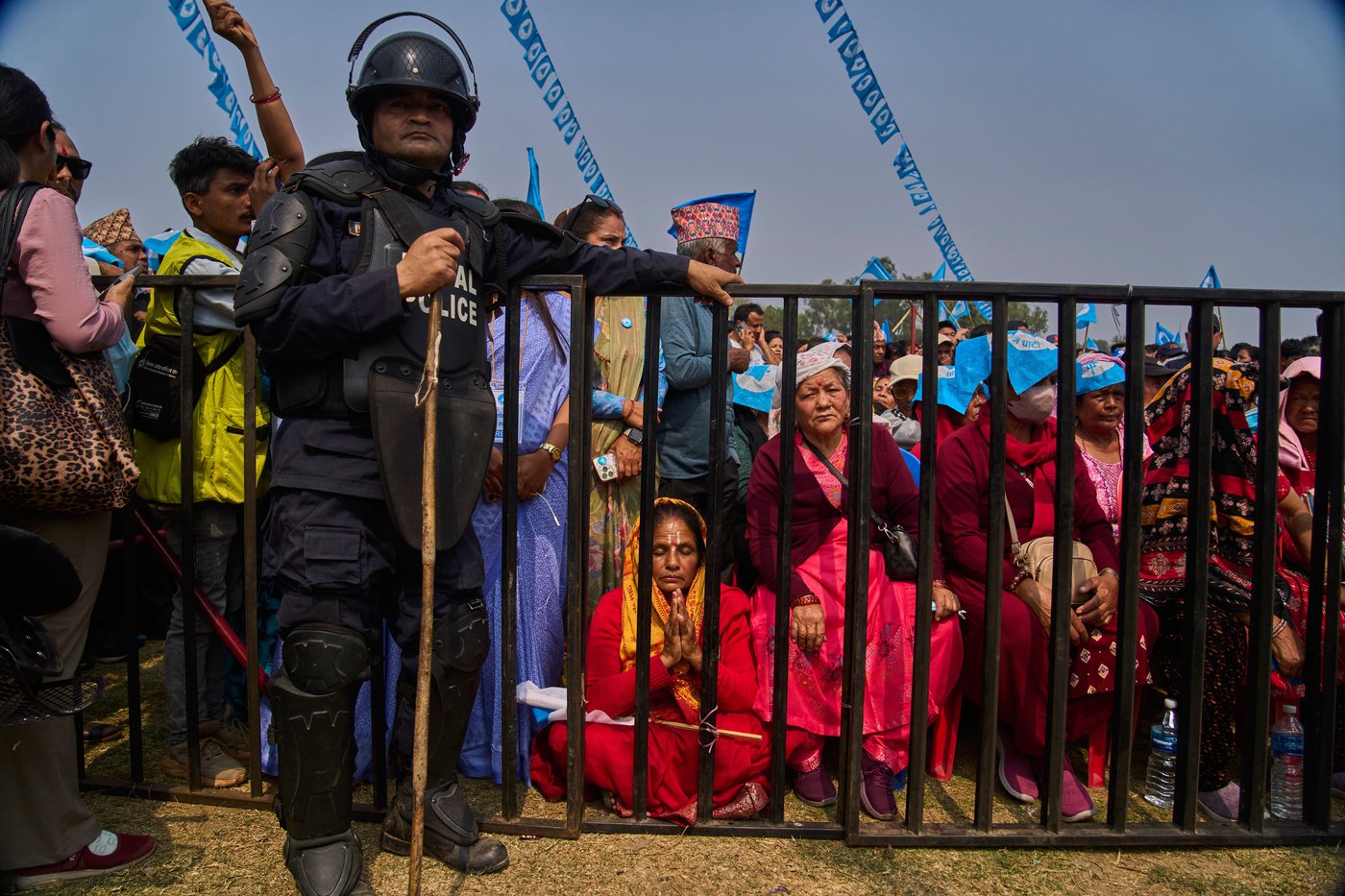 Photos of Nepali former rapper drawing crowds to his campaign for prime minister | iNFOnews.ca