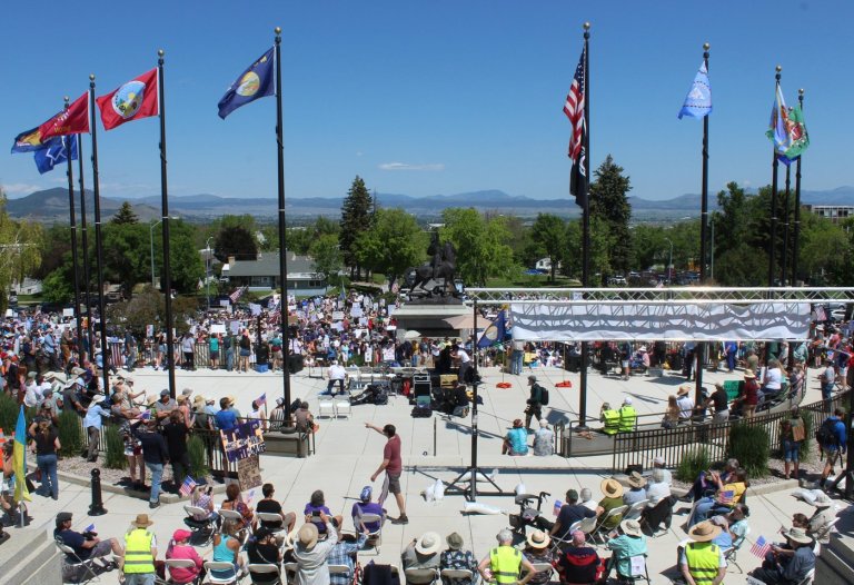 Gianforte administration reverses permit guidelines, allows weekend events at the state Capitol | iNFOnews.ca