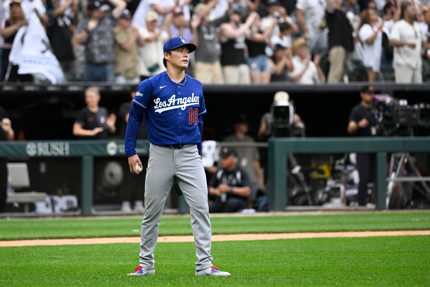 Dodgers' Yamamoto loses no-hit bid on Peters' leadoff homer for the White Sox in the 9th inning | iNFOnews.ca Dodgers' Yamamoto loses no-hit bid on Peters' leadoff homer for the White Sox in the 9th inning | iNFOnews.ca
