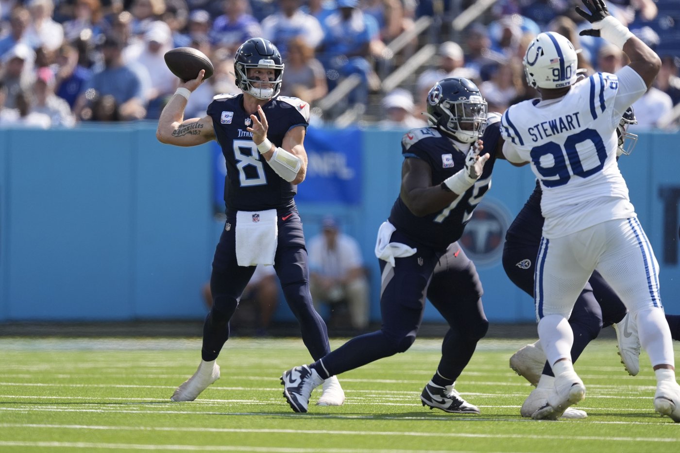 Titans rule out starter Will Levis due to shoulder injury. Mason Rudolph to start against Bills | iNFOnews.ca