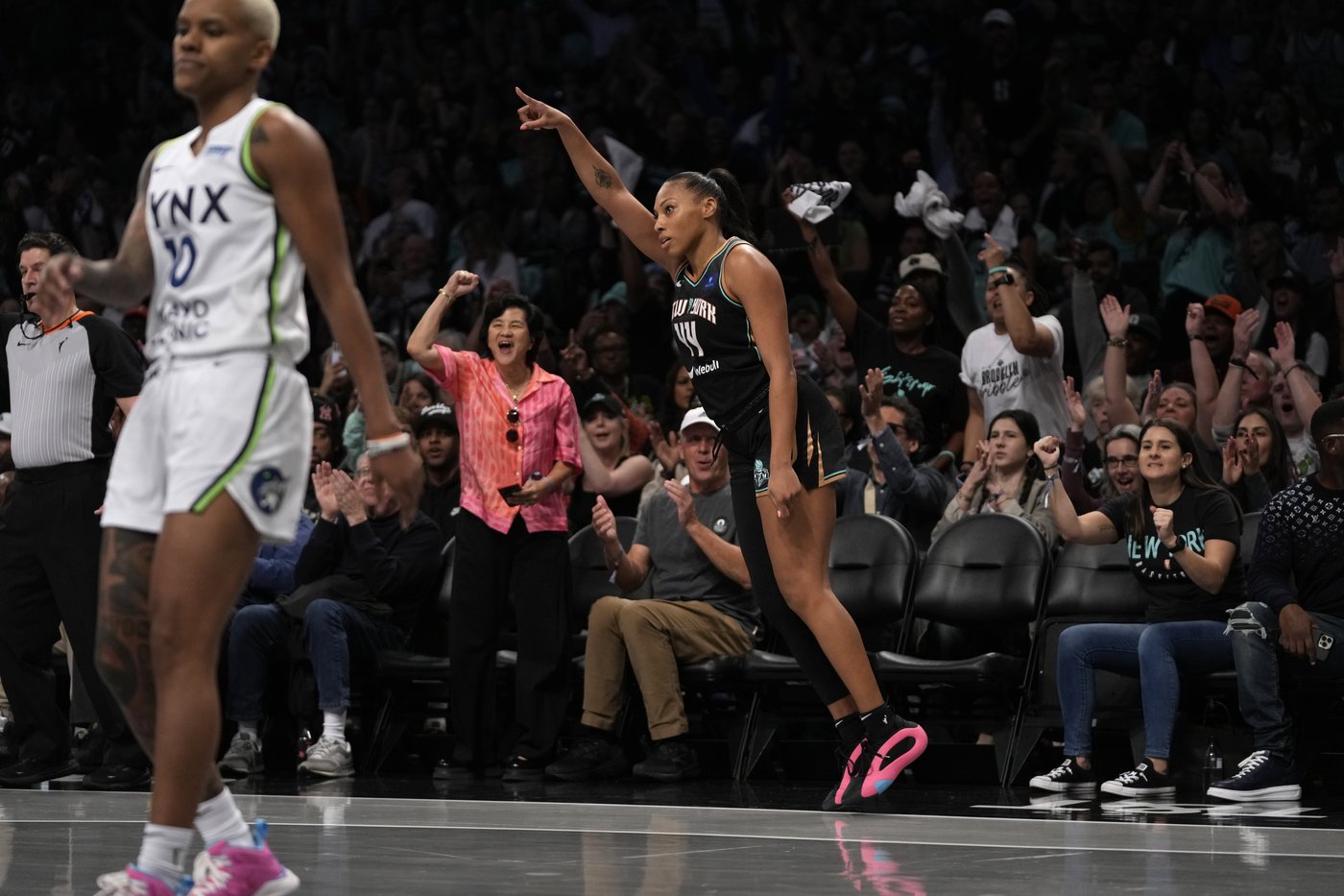 Breanna Stewart helps New York even WNBA Finals series as Liberty beat Lynx 80-66 in Game 2 | iNFOnews.ca Breanna Stewart helps New York even WNBA Finals series as Liberty beat Lynx 80-66 in Game 2 | iNFOnews.ca