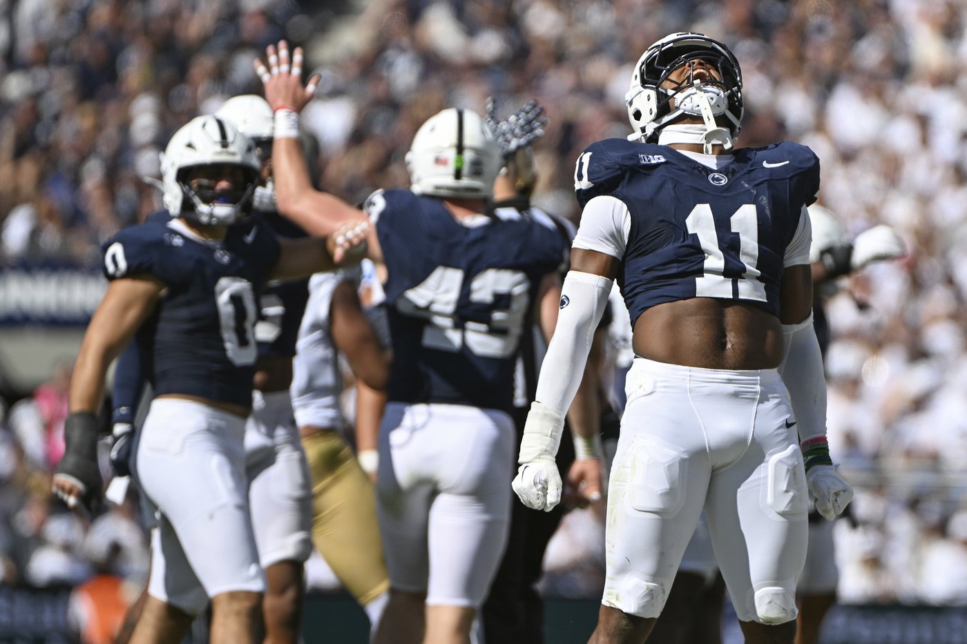 Penn State's Abdul Carter is thriving after transitioning from linebacker to defensive end | iNFOnews.ca