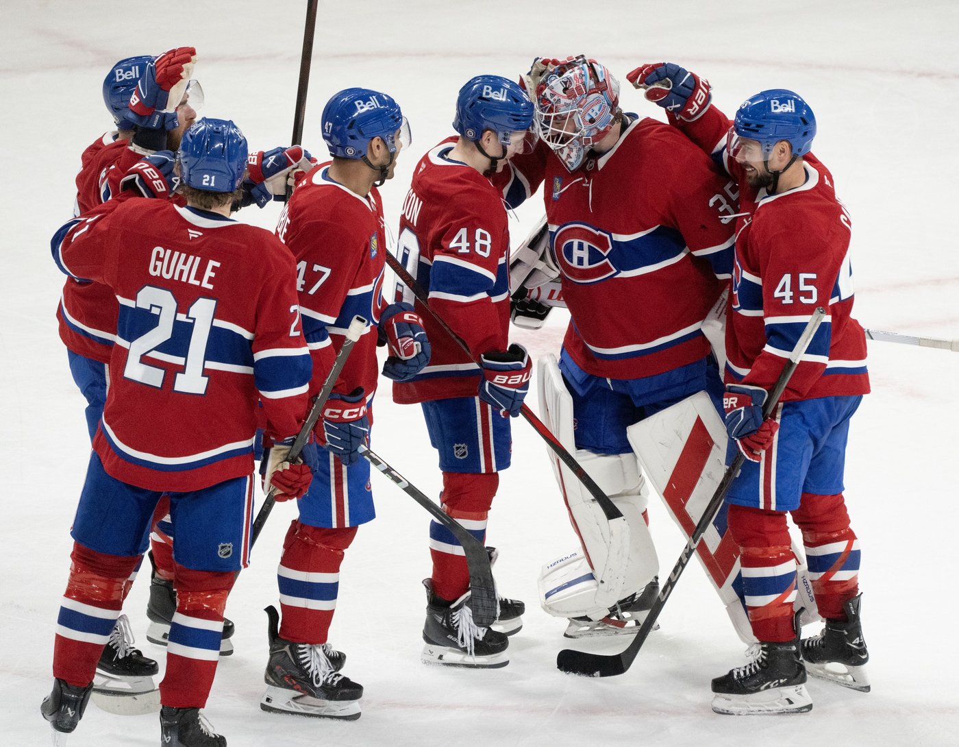 Canadiens closing in on clinching playoff spot, but say the 'job's not finished' | iNFOnews.ca Canadiens closing in on clinching playoff spot, but say the 'job's not finished' | iNFOnews.ca