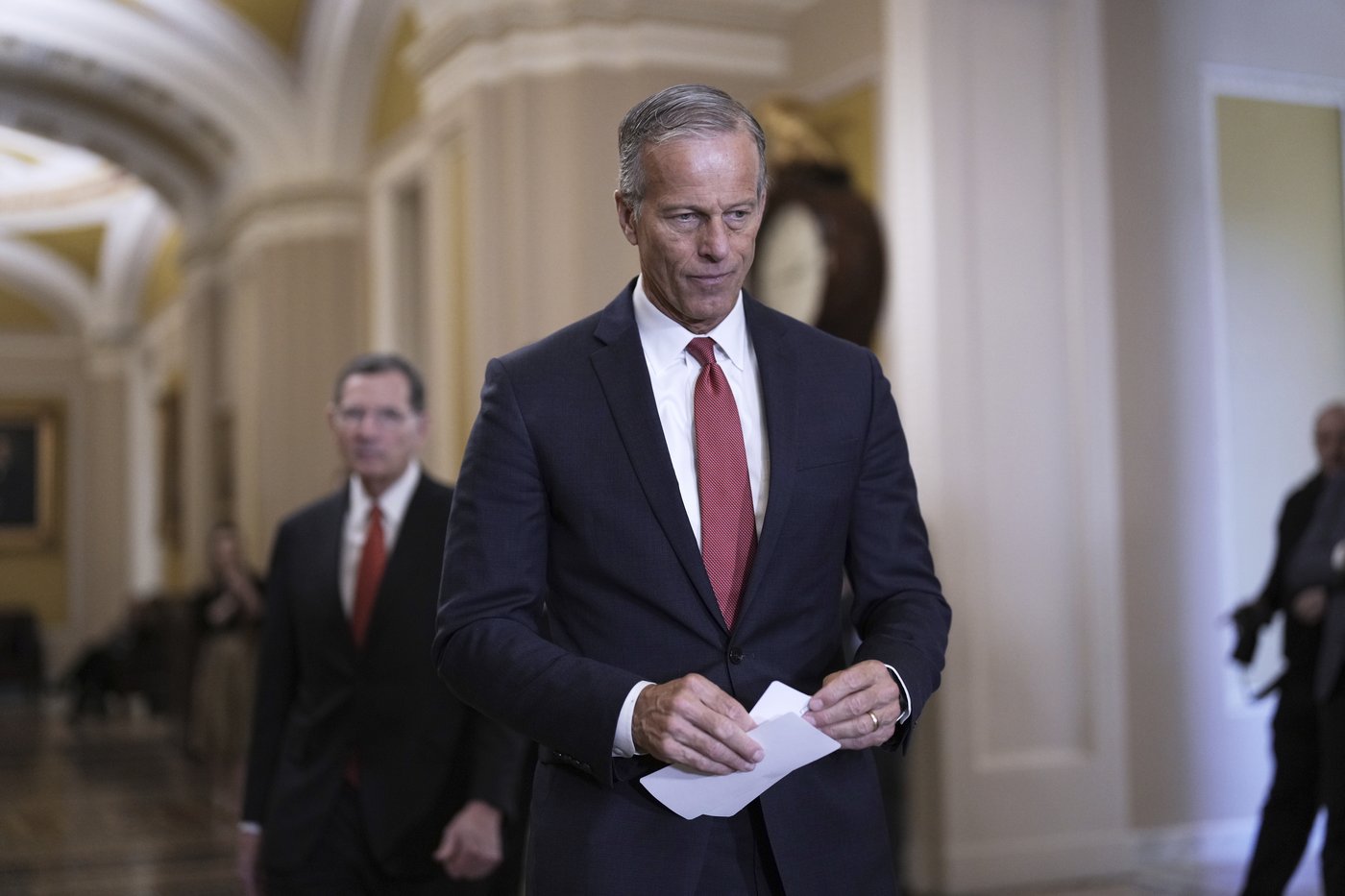 Majority Leader John Thune's 'old-fashioned' approach to the Senate has kept Trump on board so far | iNFOnews.ca