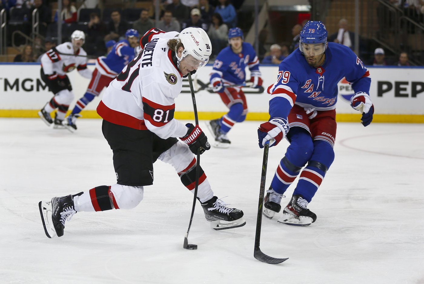 Panarin and Lafreniere score, Shesterkin makes 40 saves as Rangers beat Senators 2-1 | iNFOnews.ca Panarin and Lafreniere score, Shesterkin makes 40 saves as Rangers beat Senators 2-1 | iNFOnews.ca