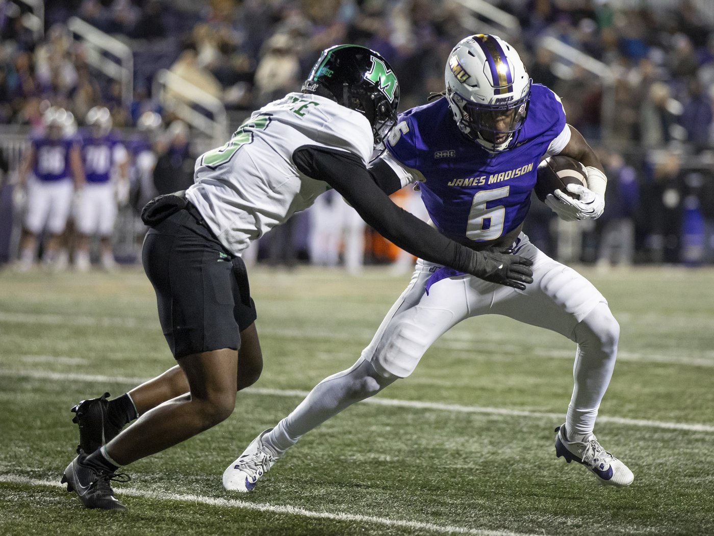 Marshall beats JMU 35-33 in 2OT, clinches program's first berth in Sun Belt Championship | iNFOnews.ca