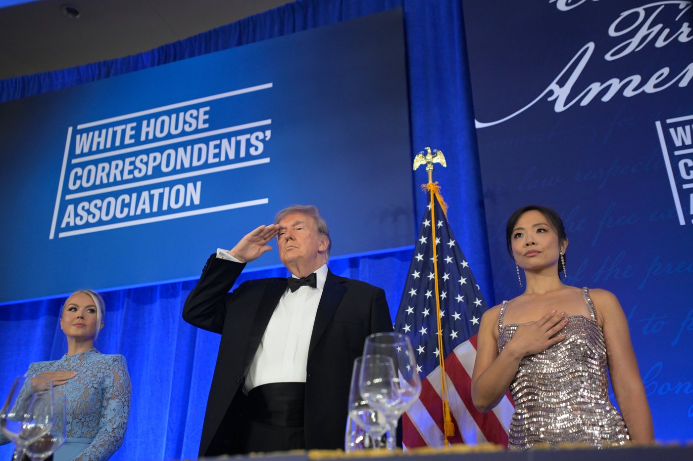 Trump returns to correspondents' dinner for a rambling, insult-filled speech 3 months after shooting | iNwheels Trump returns to correspondents' dinner for a rambling, insult-filled speech 3 months after shooting | iNwheels