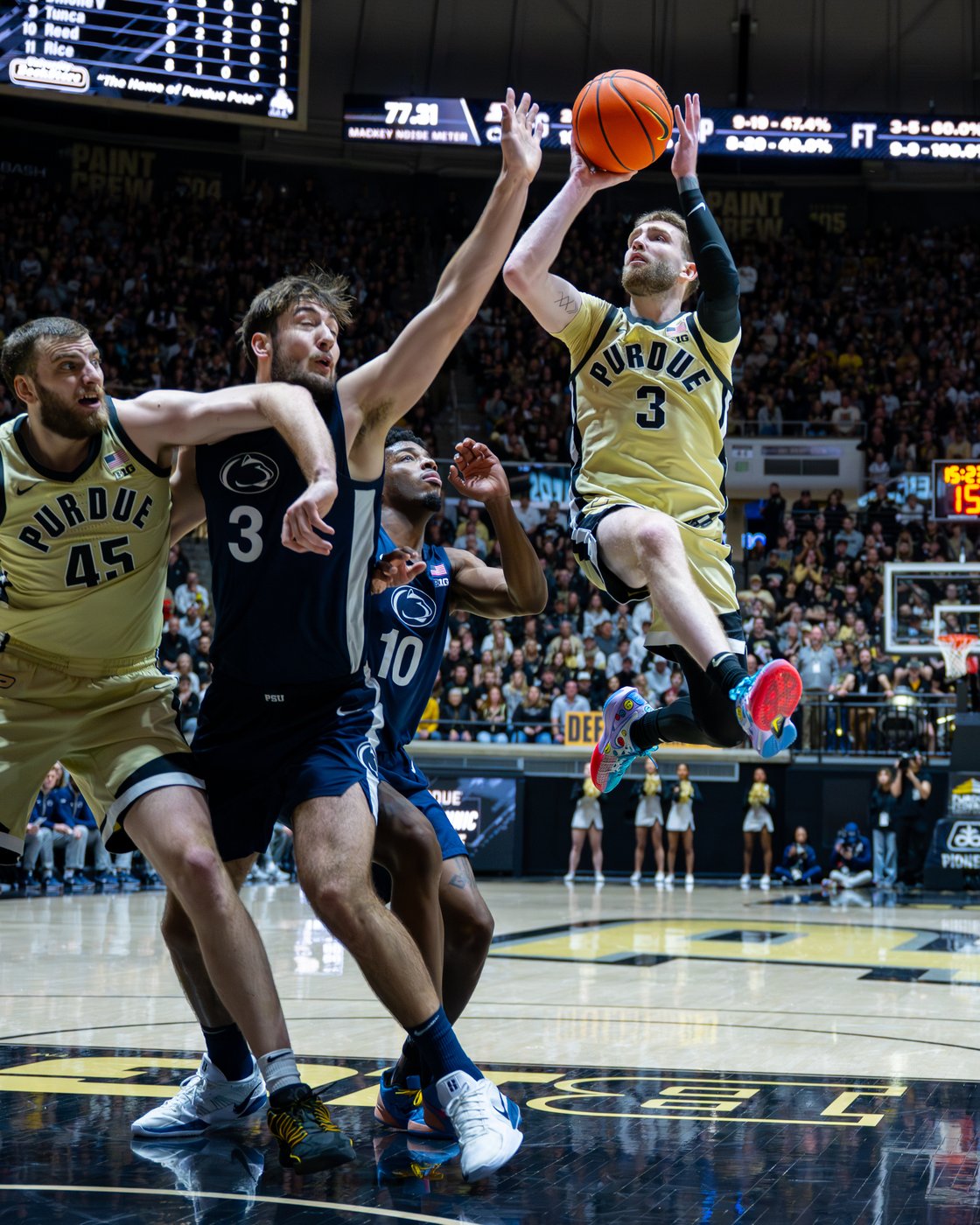 Braden Smith has 26 points, 14 assists to lead No. 5 Purdue to a 93-85 win against Penn State | iNFOnews.ca Braden Smith has 26 points, 14 assists to lead No. 5 Purdue to a 93-85 win against Penn State | iNFOnews.ca