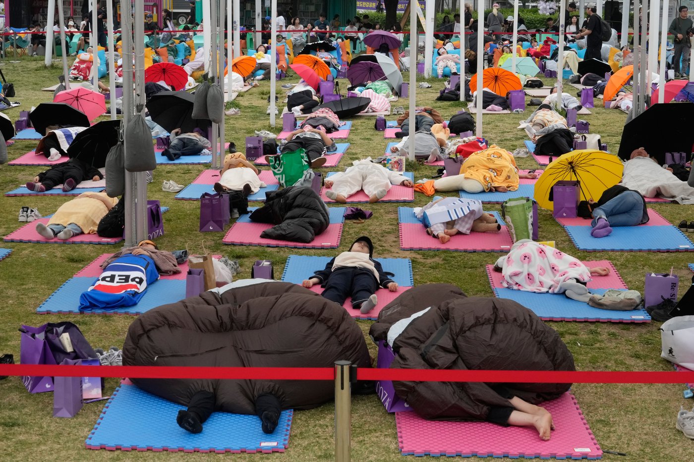 Sleep takes center stage at Seoul's Han River Nap Competition, in photos | iNFOnews.ca