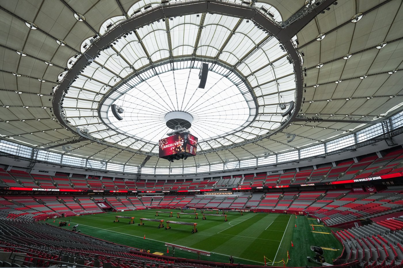 Final preparations underway at BC Place ahead of FIFA World Cup | iNFOnews.ca
