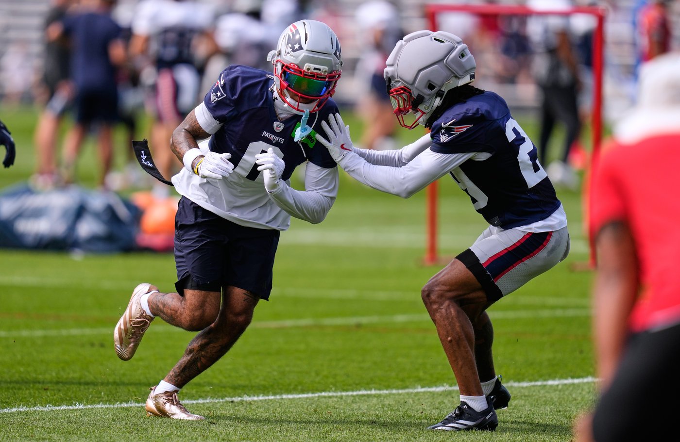 Patriots' Christian Gonzalez continues to work way back from practice injury amid extension talks | iNFOnews.ca