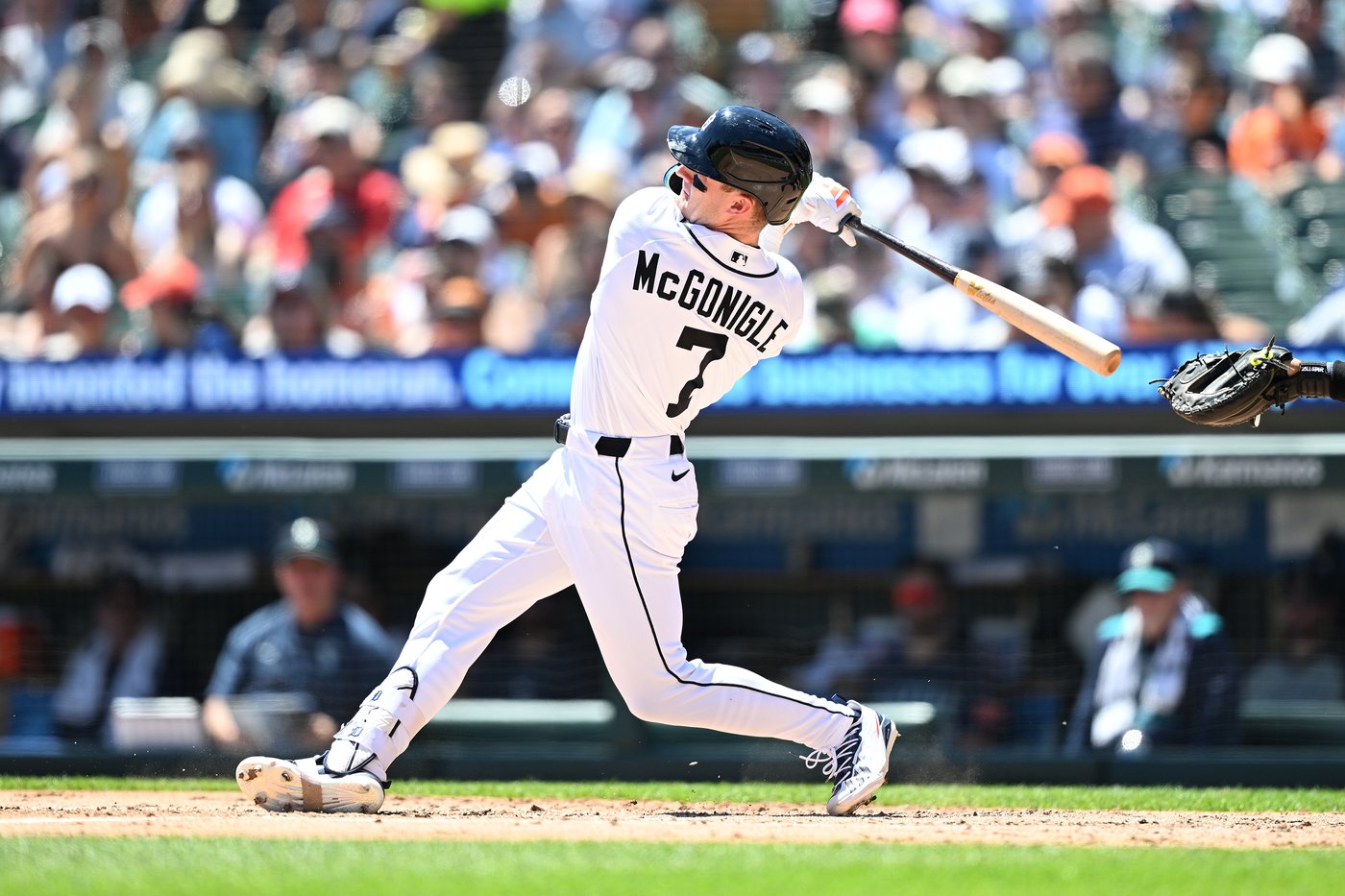 Kevin McGonigle's clutch hit with 2 outs in 9th rallies Tigers to 5-4 win over Mariners | iNFOnews.ca Kevin McGonigle's clutch hit with 2 outs in 9th rallies Tigers to 5-4 win over Mariners | iNFOnews.ca