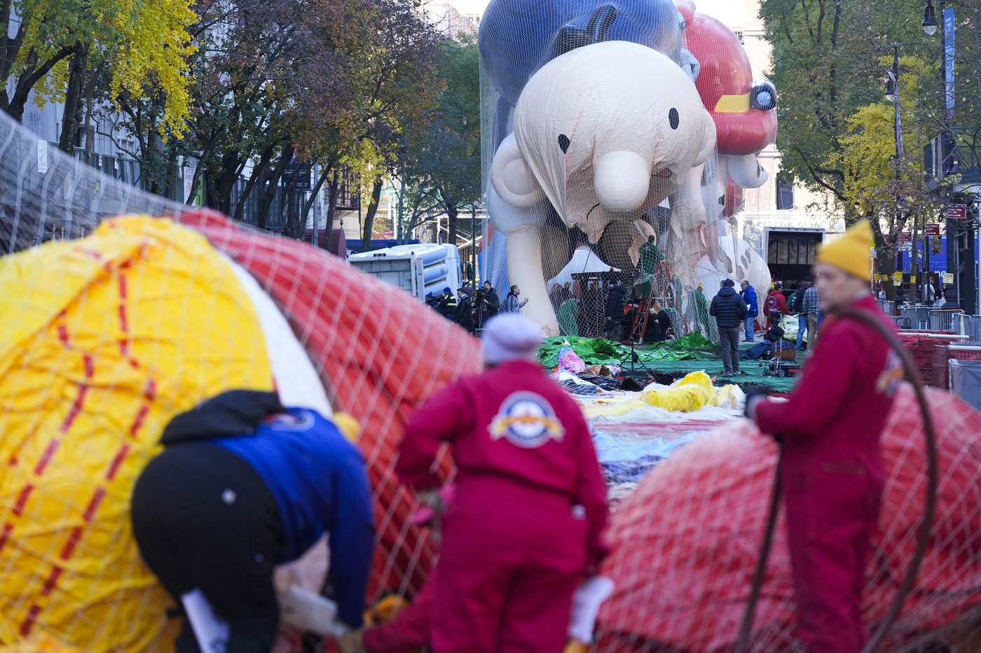 Massive balloons take shape ahead of the Macy’s Thanksgiving Day Parade | iNFOnews.ca
