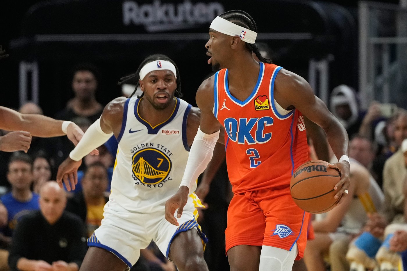 Shai Gilgeous-Alexander scores 38 points as defending champion Thunder hold off Warriors 124-112 | iNFOnews.ca