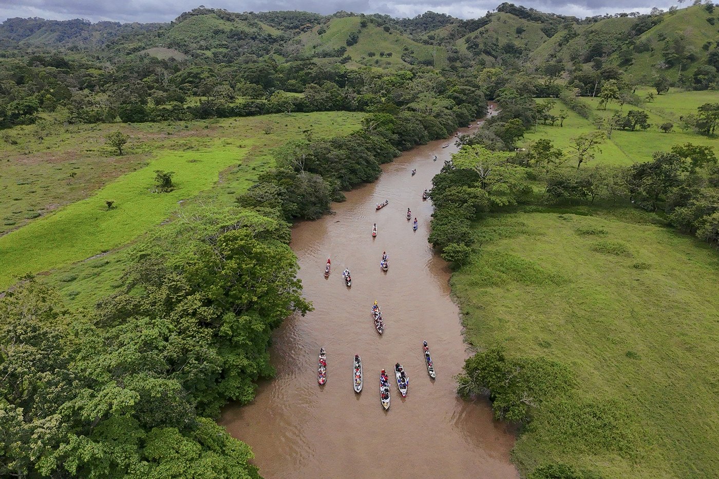 Planned water reserve intended to ease shortages in the Panama Canal fuels river protest | iNFOnews.ca