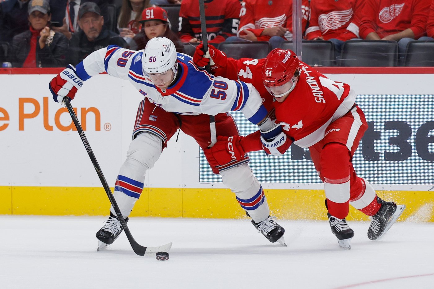 Dylan Garand makes 22 saves for 1st career shutout as Rangers beat Red Wings 2-0 | iNFOnews.ca Dylan Garand makes 22 saves for 1st career shutout as Rangers beat Red Wings 2-0 | iNFOnews.ca
