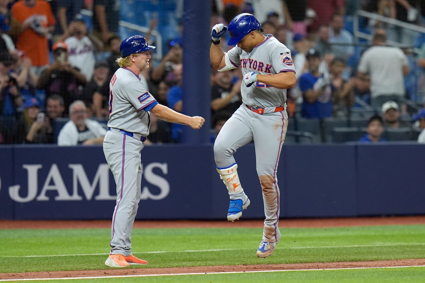 Nick Morabito sparks Mets with 3-run double for first hit, makes dazzling catch in 10-4 win vs. Rays | iNFOnews.ca Nick Morabito sparks Mets with 3-run double for first hit, makes dazzling catch in 10-4 win vs. Rays | iNFOnews.ca
