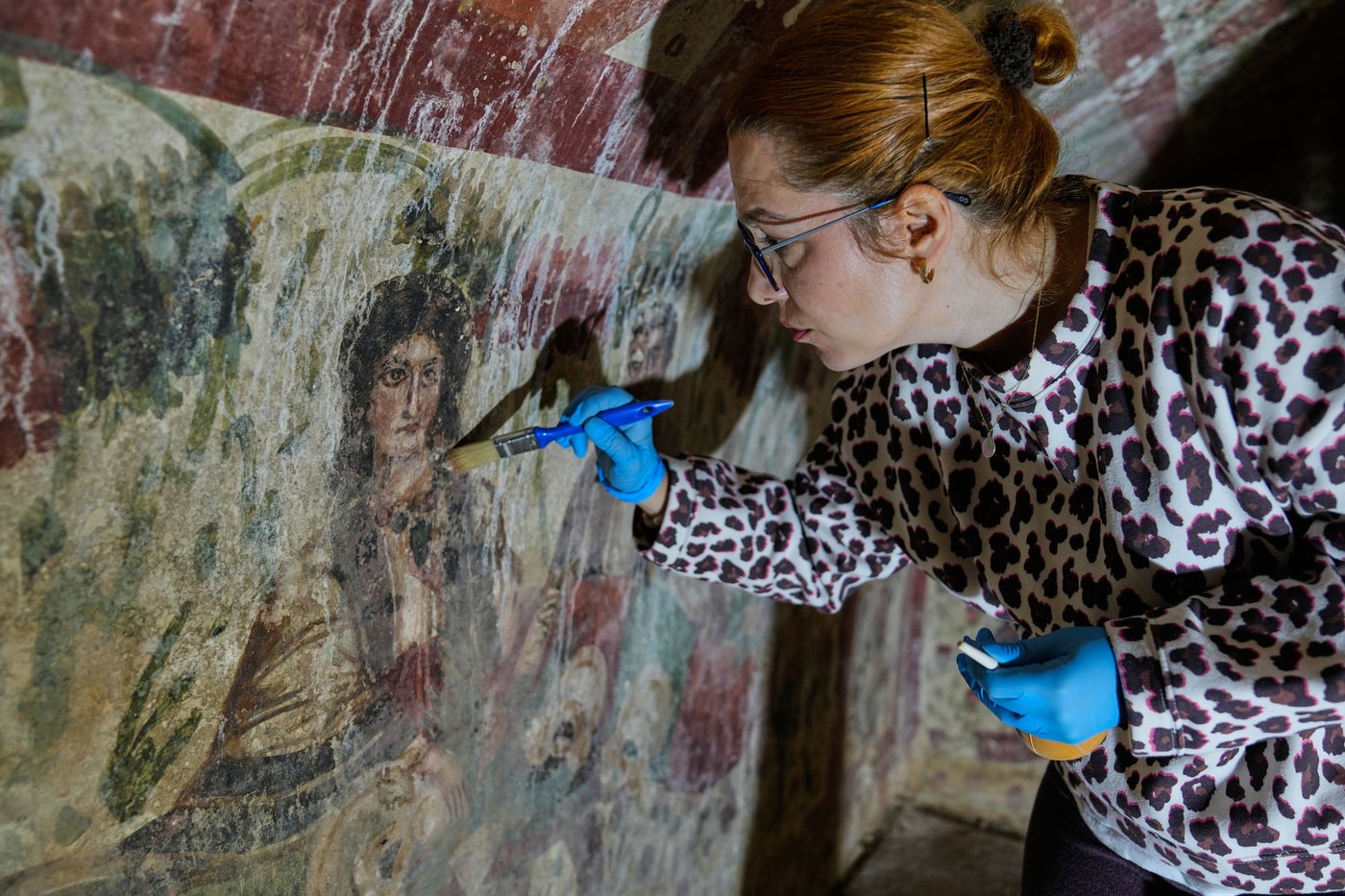 Rare fresco of Jesus as the 'Good Shepherd' uncovered in Turkish town visited by the pope | iNFOnews.ca