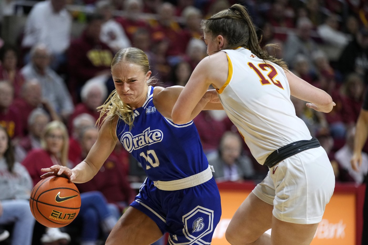 Audi Crooks' winning shot leads No. 8 Iowa State to 80-78 win over Drake | iNFOnews.ca Audi Crooks' winning shot leads No. 8 Iowa State to 80-78 win over Drake | iNFOnews.ca
