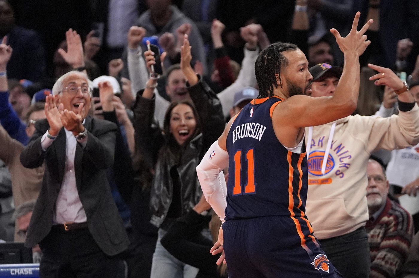 Brunson's 3-pointer with 6.2 seconds left gives Knicks 124-122 win over Nets in NBA Cup | iNFOnews.ca