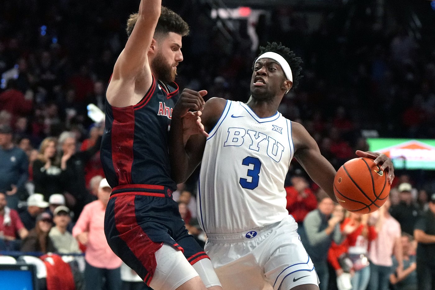 No. 4 Arizona bounces back from first 2 losses of the season, beats No. 23 BYU 75-68 | iNFOnews.ca No. 4 Arizona bounces back from first 2 losses of the season, beats No. 23 BYU 75-68 | iNFOnews.ca