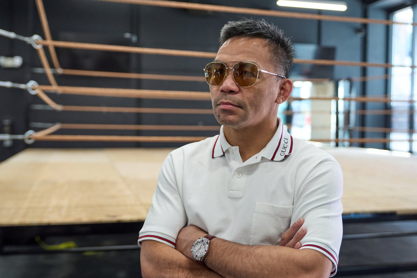 Manny Pacquiao takes over Floyd Mayweather's old gym amid rematch tension between the boxing rivals | iNFOnews.ca