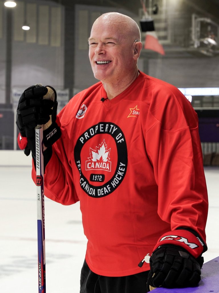 Deaf NHL player Jim Kyte says Canada's Deaflympic athletes deserve financial support | iNFOnews.ca