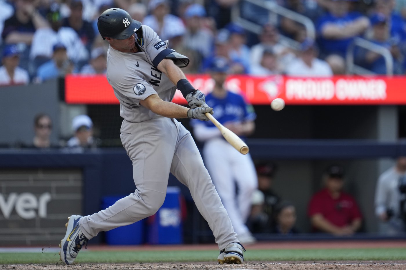 Goldschmidt's late homer lifts Yankees past Blue Jays 3-1, spoiling Gausman's outing | iNFOnews.ca