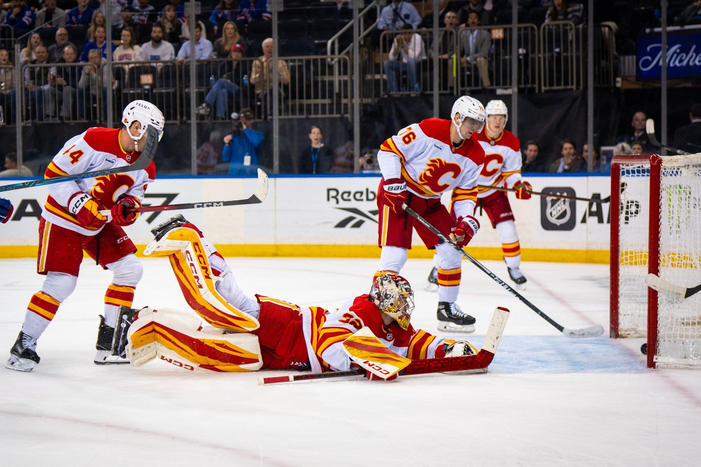 Alexis Lafreniere's hat trick leads Rangers over Flames 4-0 | iNFOnews.ca