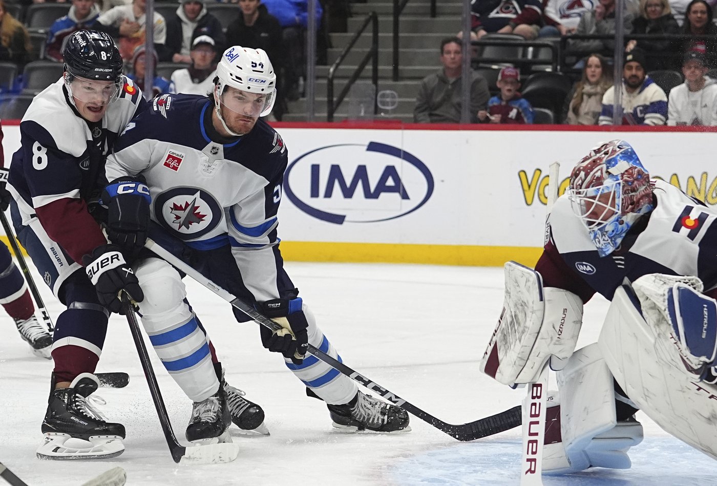 Pionk scores in OT to lift Jets to 3-2 win over Avalanche | iNFOnews.ca Pionk scores in OT to lift Jets to 3-2 win over Avalanche | iNFOnews.ca