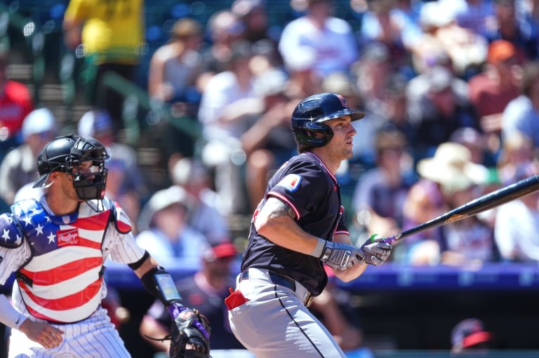 Chase DeLauter hits 2 triples and the Guardians beat the Rockies 7-2 to sweep their 3-game series | iNFOnews.ca