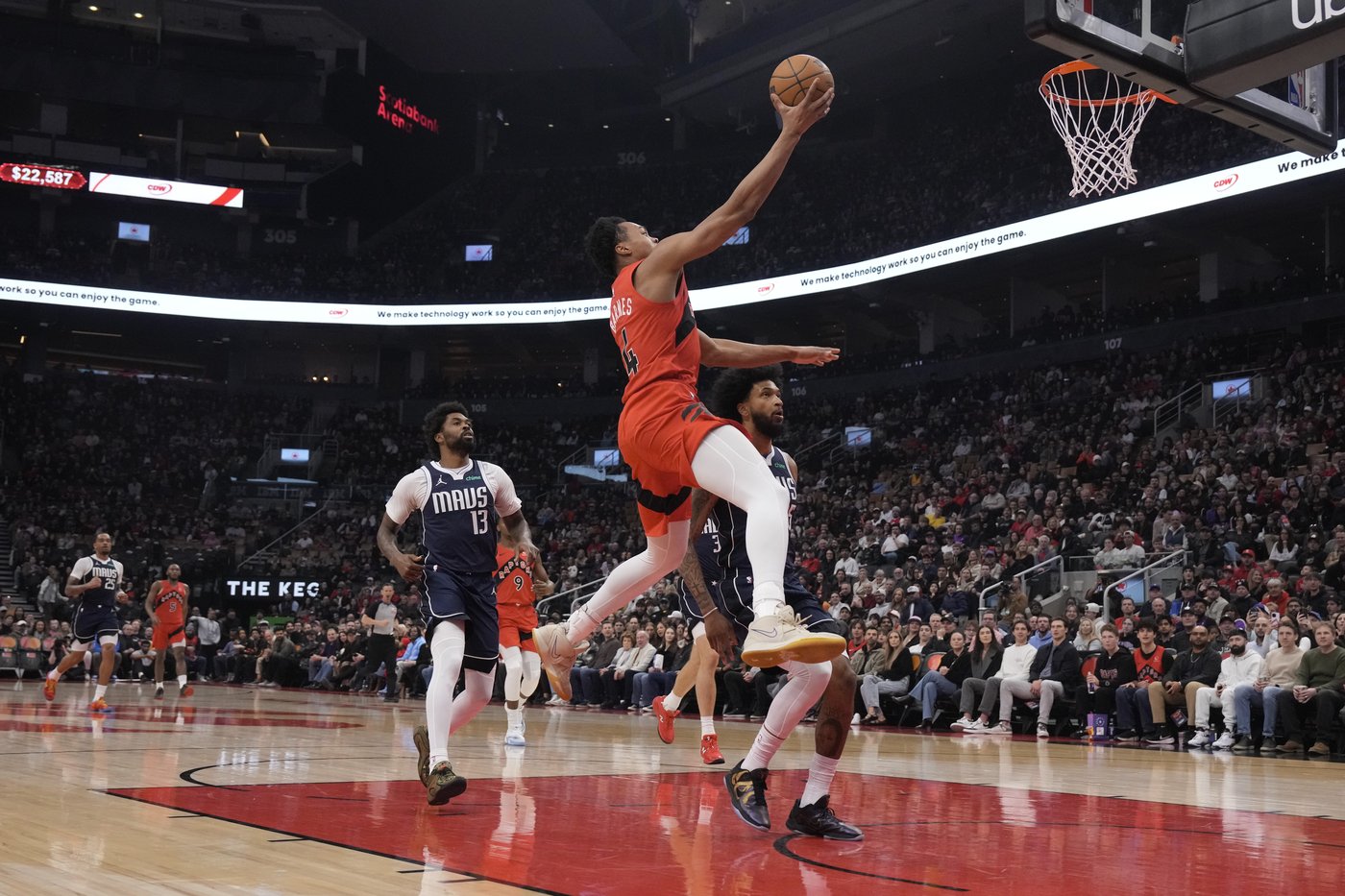 RJ Barrett's season-high 31 points leads Raptors past Mavericks 122-92 | iNFOnews.ca RJ Barrett's season-high 31 points leads Raptors past Mavericks 122-92 | iNFOnews.ca