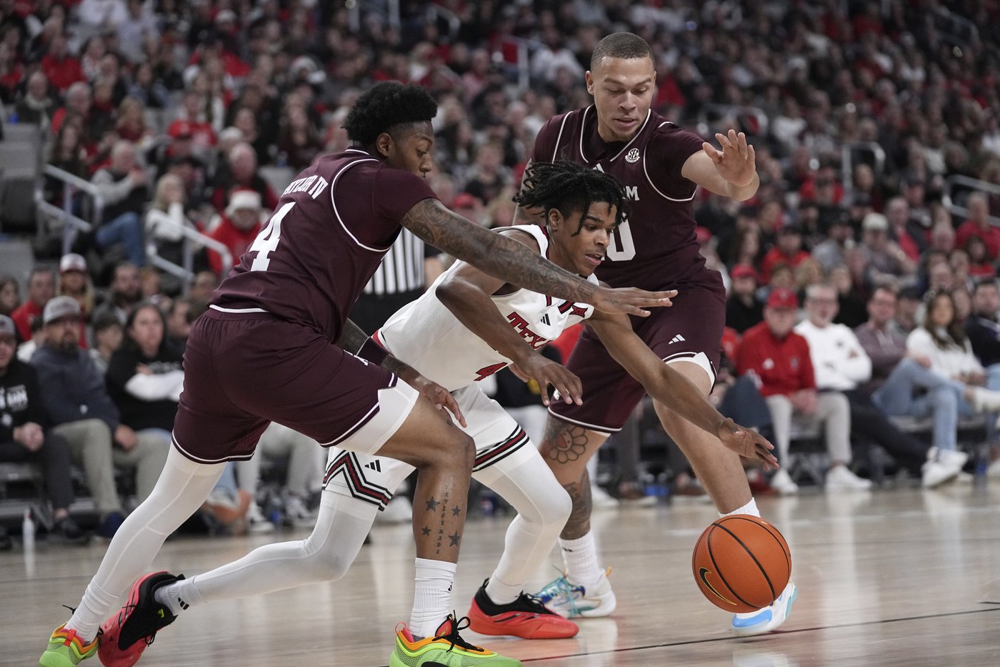 No. 22 Texas A&M beats Texas Tech 72-67 in 1st meeting of former conference rivals since 2012 | iNFOnews.ca