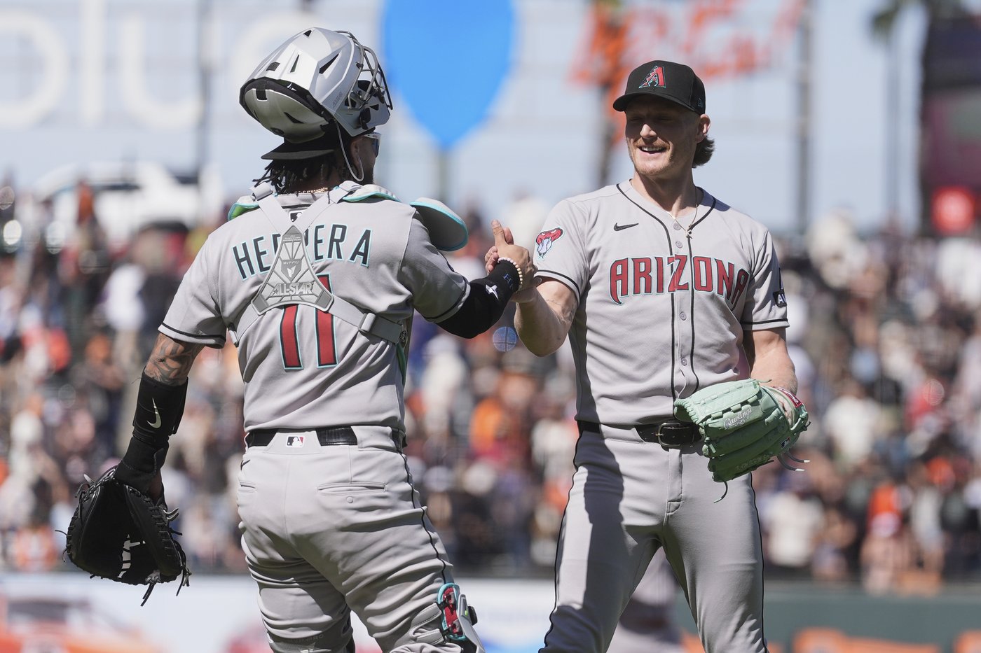 Marte hits 2 homers and Suárez adds 3-run blast as the Diamondbacks outlast the Giants | iNFOnews.ca Marte hits 2 homers and Suárez adds 3-run blast as the Diamondbacks outlast the Giants | iNFOnews.ca