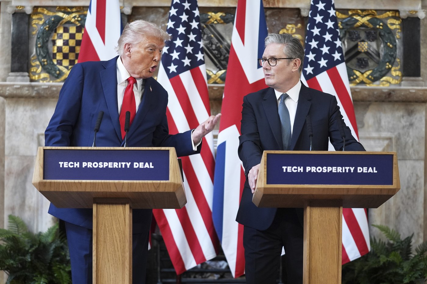 Trump wraps up UK state visit with gratitude for his hosts while largely sidestepping tough issues | iNFOnews.ca