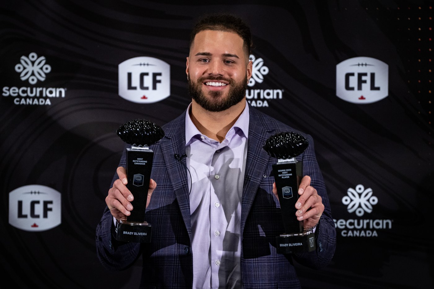 Bombers' Brady Oliveira named CFL's outstanding player, top Canadian | iNFOnews.ca