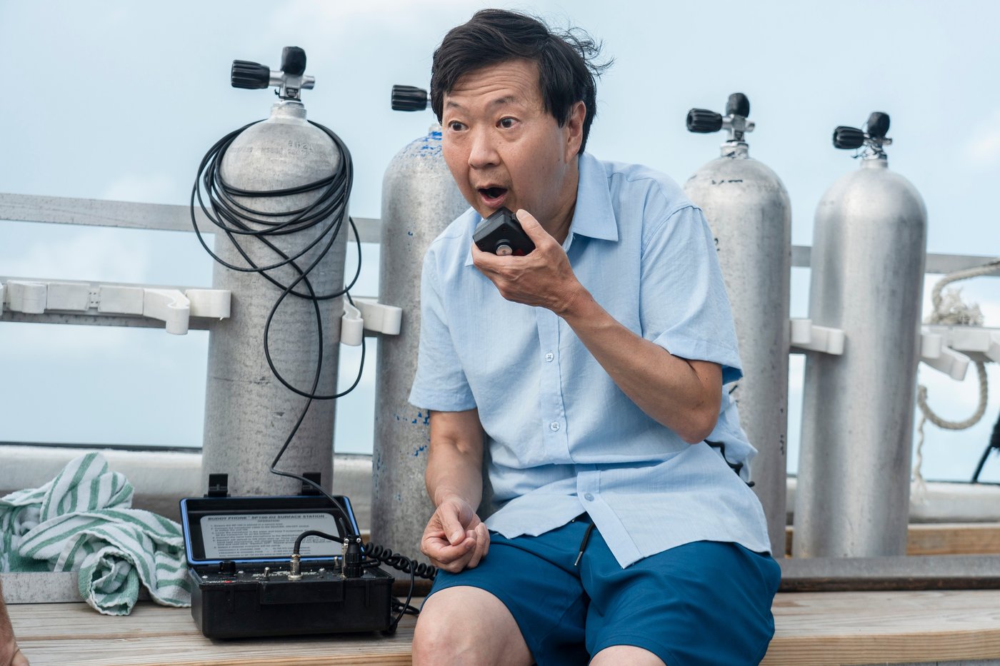 Rei Ami from 'KPop Demon Hunters' and comedian Ken Jeong take a bite out of 'Shark Week' | iNFOnews.ca
