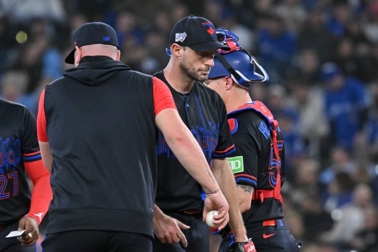 Scherzer gives up three homers as Blue Jays fall to Guardians in series opener | iNFOnews.ca