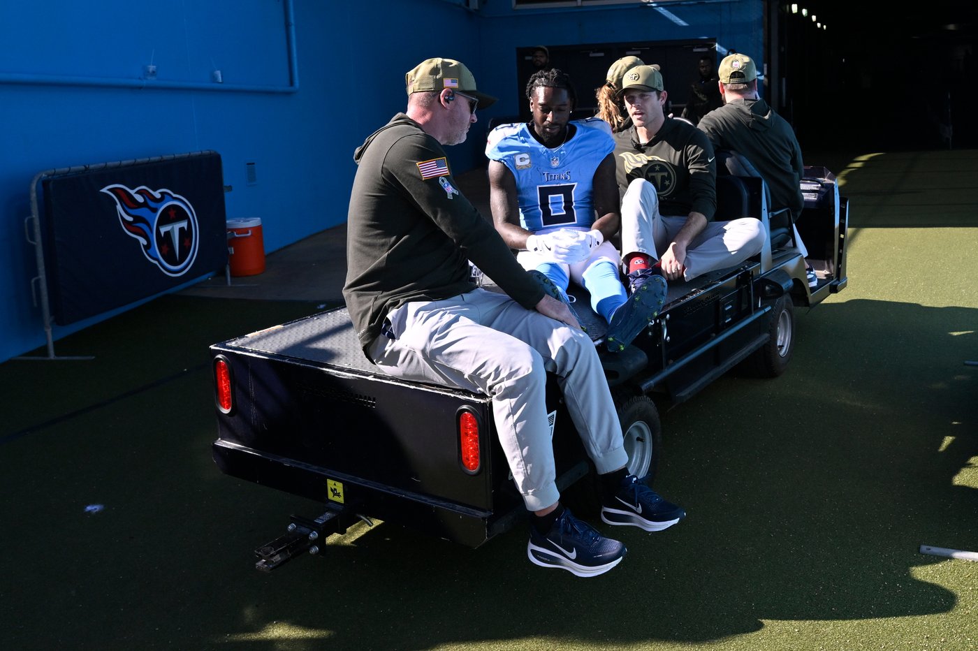 Calvin Ridley’s return for the Titans ends abruptly with season-ending broken leg | iNFOnews.ca Calvin Ridley’s return for the Titans ends abruptly with season-ending broken leg | iNFOnews.ca