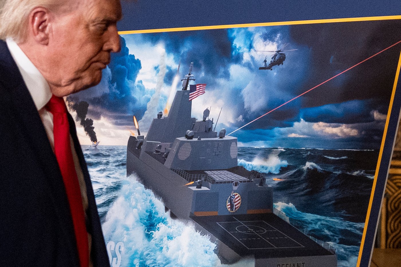 Trump announces plans for new Navy 'battleship' as part of a 'Golden Fleet' | iNFOnews.ca
