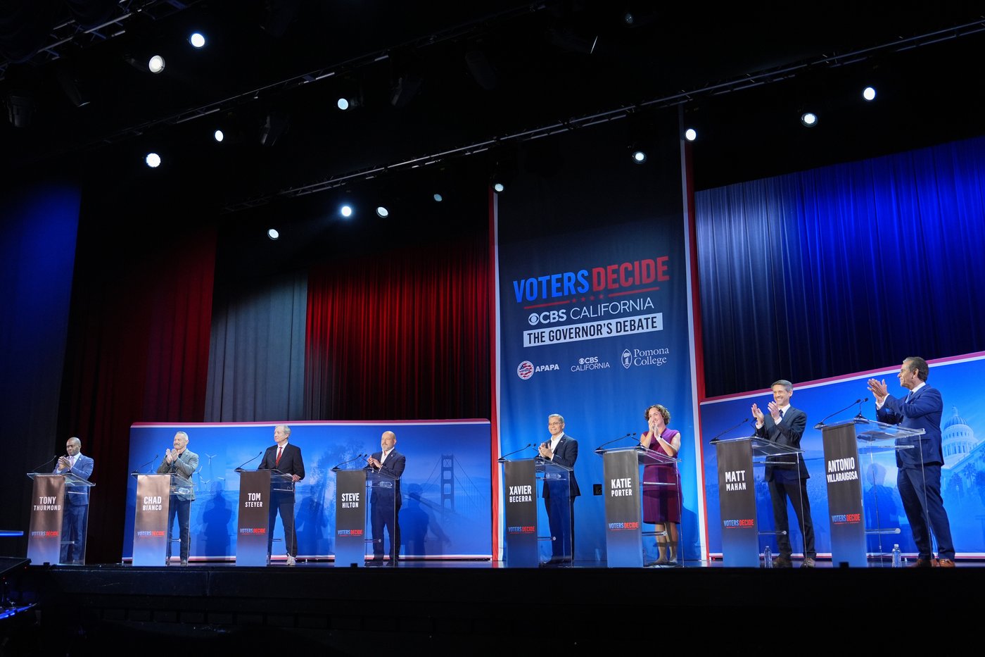 California candidates for governor tangle in messy TV debate with mail ballots about to go out | iNFOnews.ca California candidates for governor tangle in messy TV debate with mail ballots about to go out | iNFOnews.ca