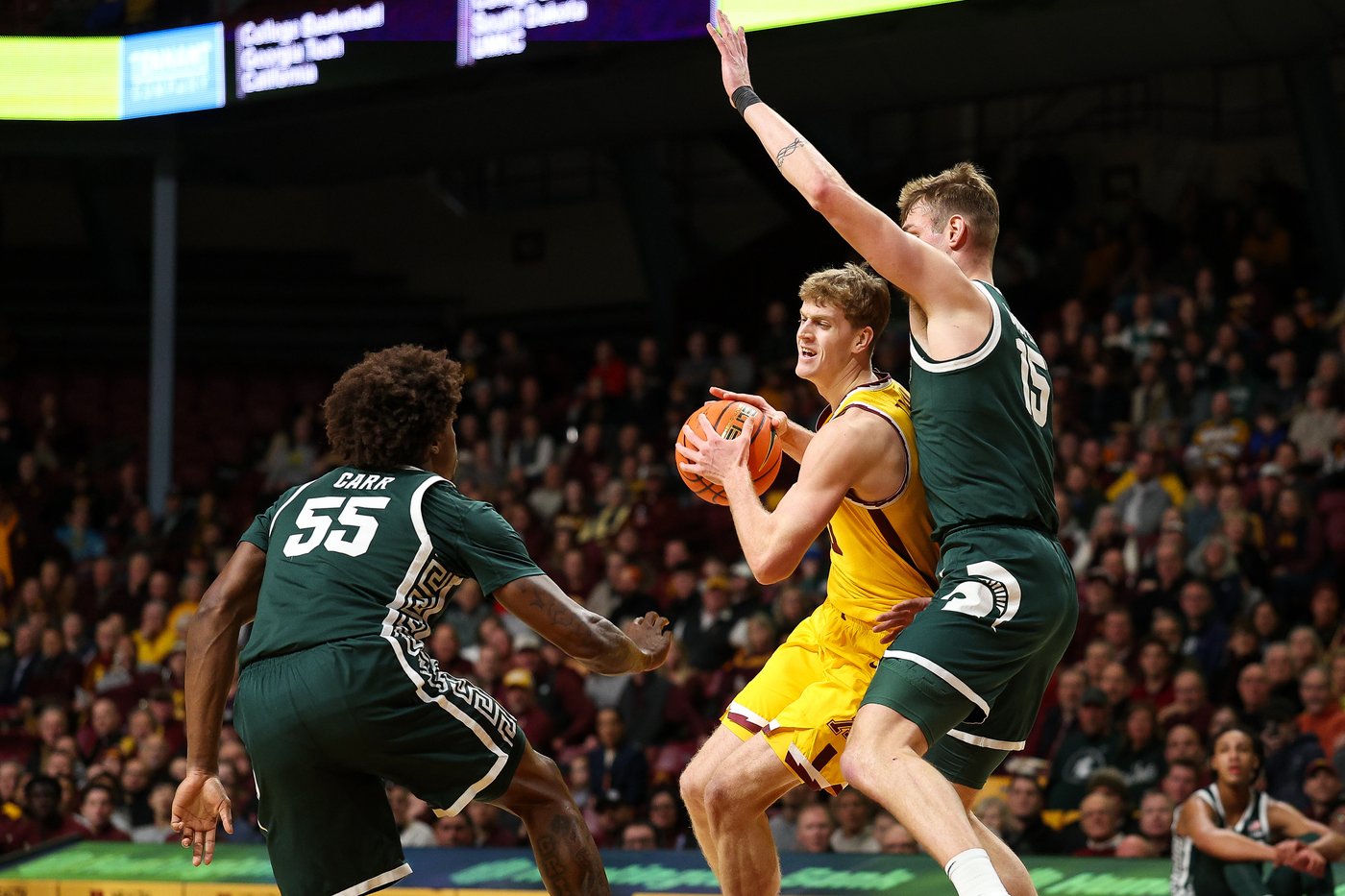 Minnesota upsets No. 10 Michigan State 76-73, fending off late Spartans surge to stop 7-game skid | iNFOnews.ca Minnesota upsets No. 10 Michigan State 76-73, fending off late Spartans surge to stop 7-game skid | iNFOnews.ca