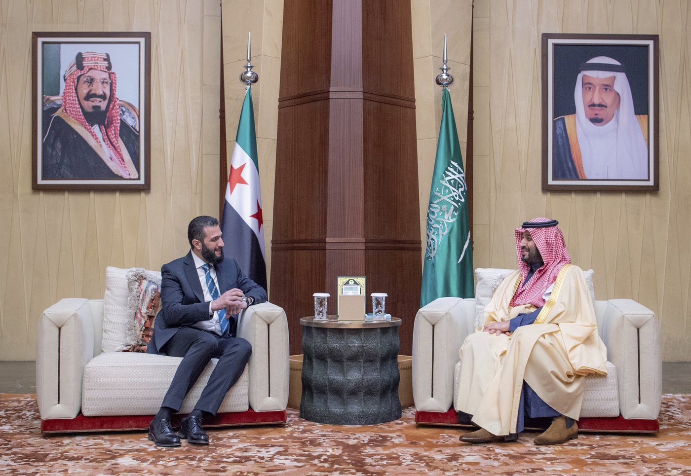 Syria's interim president visits Saudi Arabia on first trip abroad, likely a signal to Iran | iNFOnews.ca Syria's interim president visits Saudi Arabia on first trip abroad, likely a signal to Iran | iNFOnews.ca