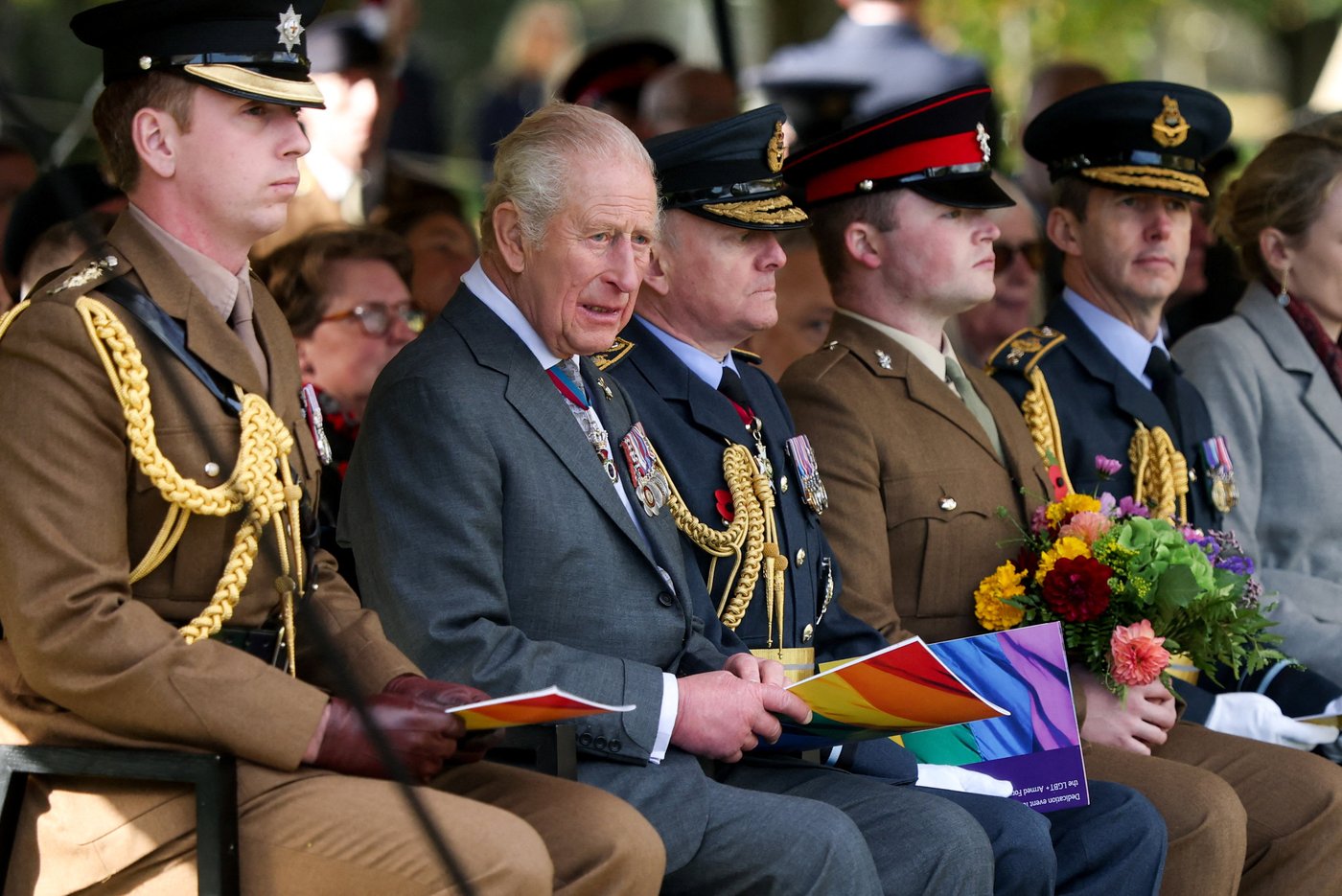 King Charles III dedicates Britain's first national memorial to LGBTQ+ troops | iNFOnews.ca