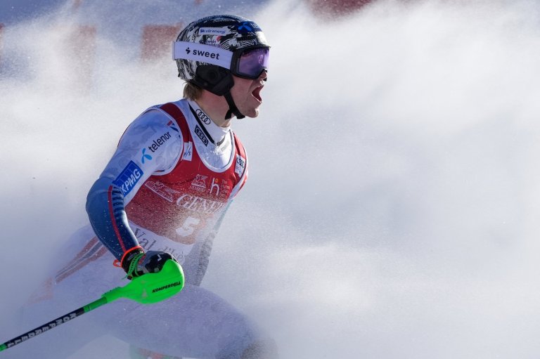 Norwegian skier Timon Haugan wins Val d'Isere slalom | iNFOnews.ca