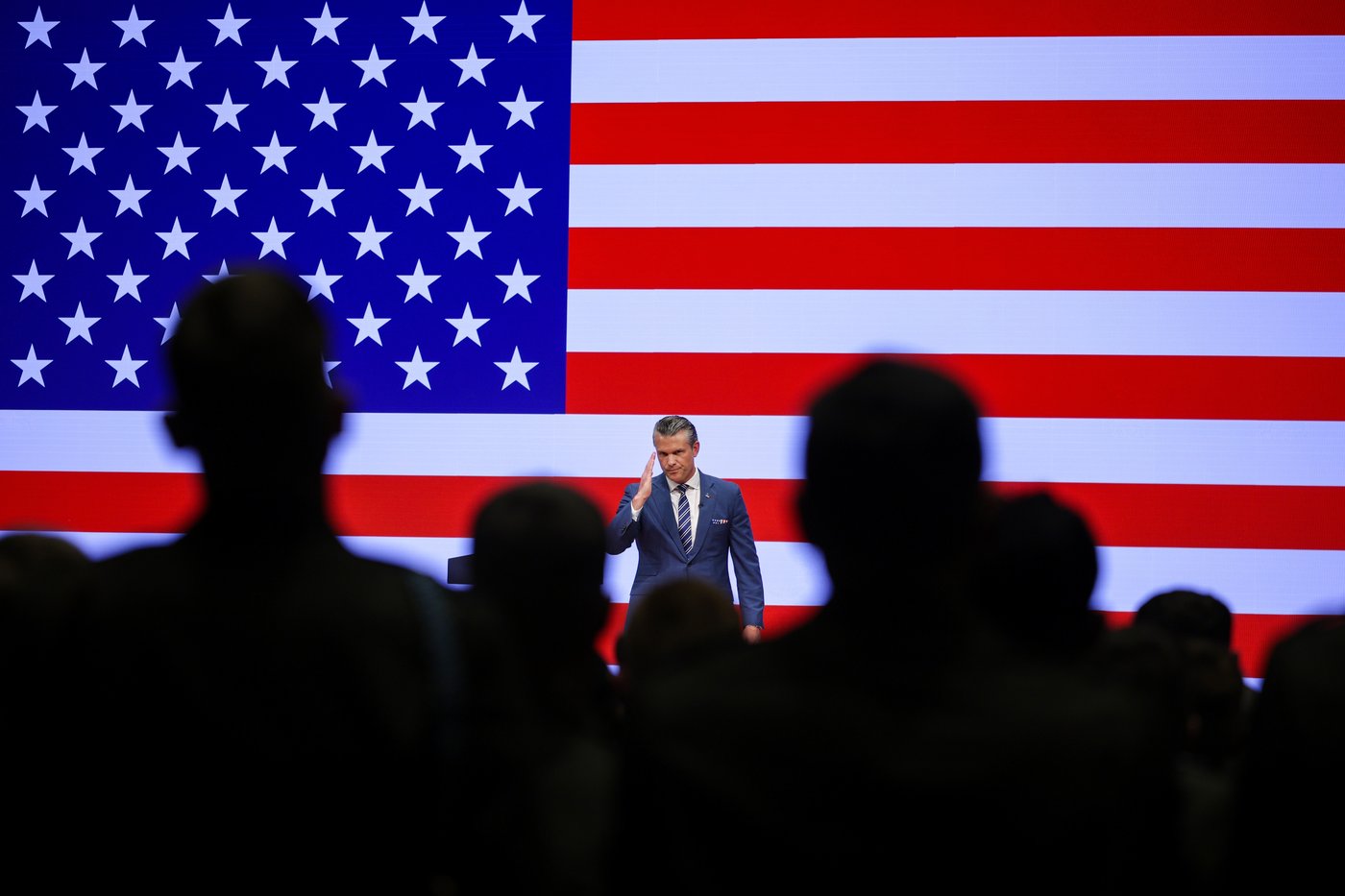 Hegseth announces a new drone command and cuts to 20% of generals in 'State of the Force' speech | iNFOnews.ca